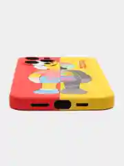 Желтый чехол Kaws для iPhone 12 Pro Max