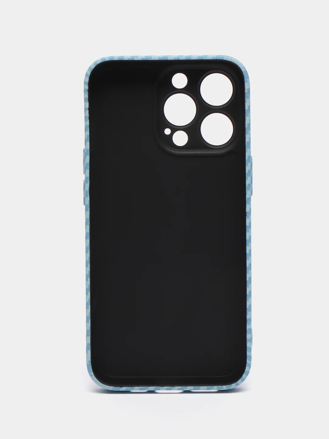 Светло-синий чехол Kaws для iPhone 13 Pro
