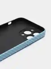 Светло-синий чехол Kaws для iPhone 13 Pro