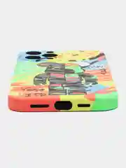 Салатовый чехол Kaws для iPhone 12 Pro Max