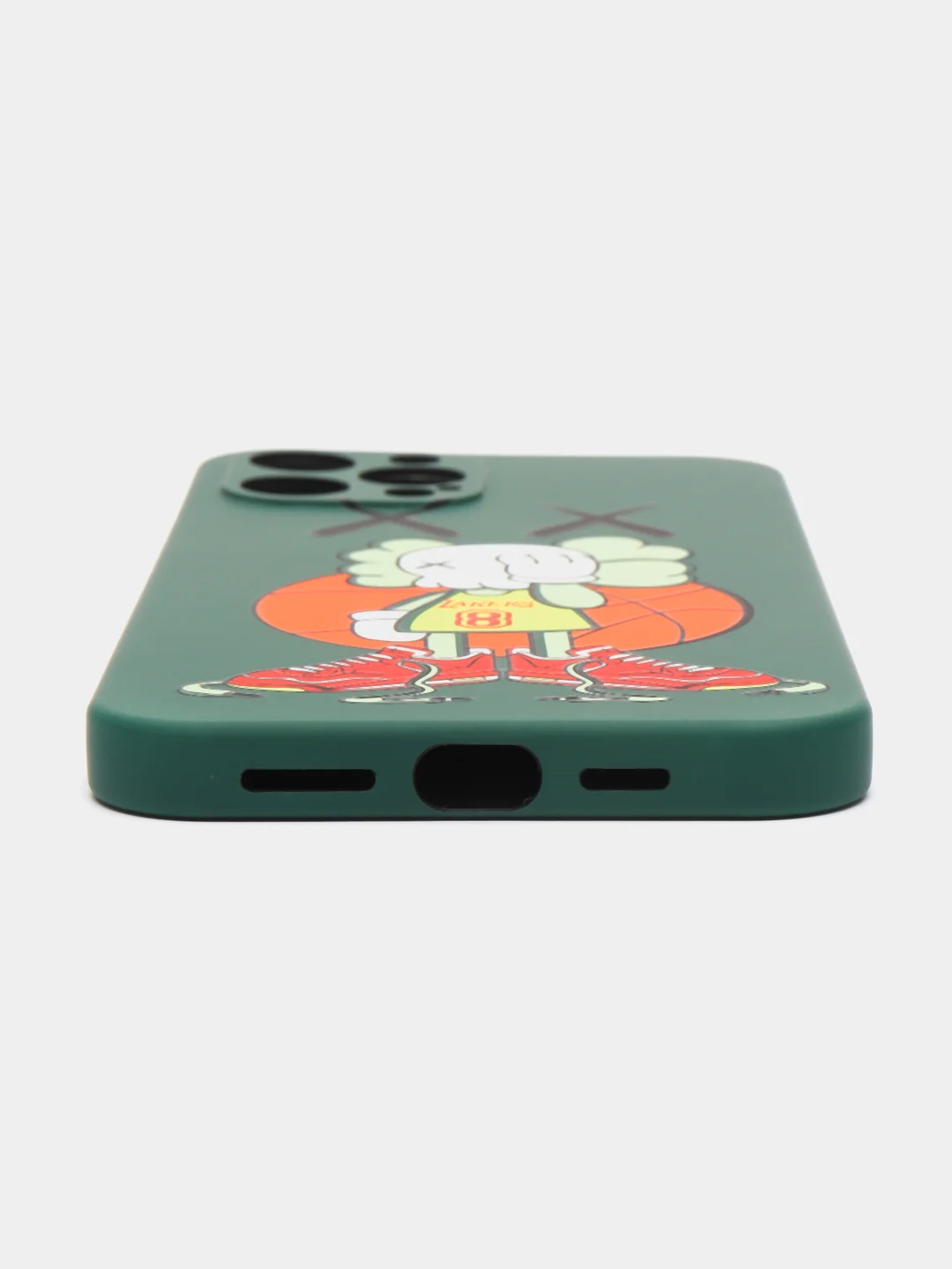 Зеленый чехол Kaws для iPhone 12 Pro Max