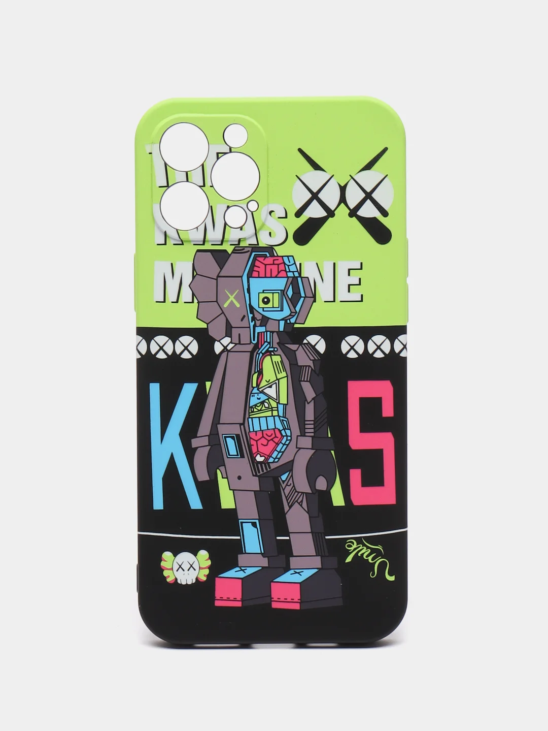 Лайм чехол Kaws для iPhone 12 Pro Max