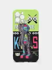 Лайм чехол Kaws для iPhone 12 Pro Max