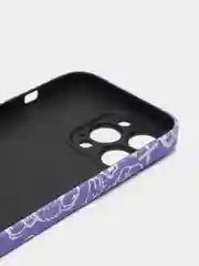 Сиреневый чехол Kaws для iPhone 13 Pro