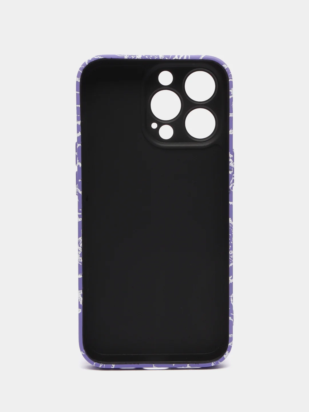 Сиреневый чехол Kaws для iPhone 13 Pro