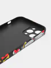 Красный чехол Kaws для iPhone 12 Pro Max