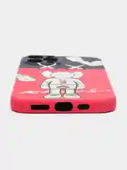 Фуксия чехол для iPhone 12 Pro KAWS