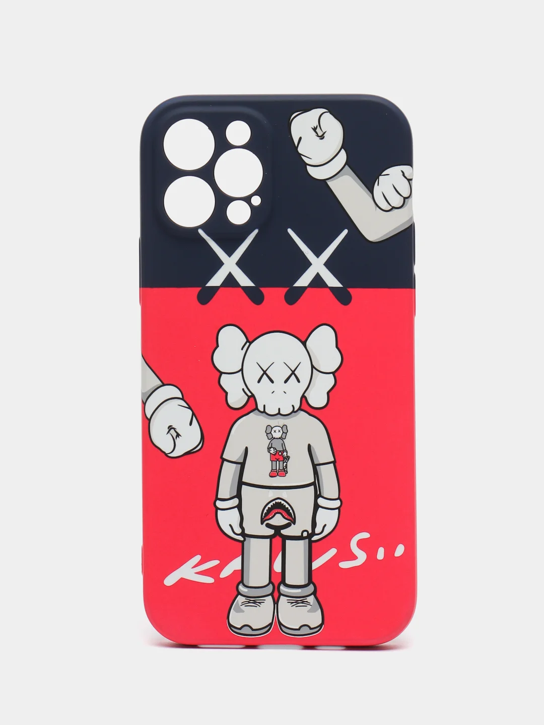 Фуксия чехол для iPhone 12 Pro KAWS