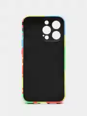 Салатовый чехол Kaws для iPhone 13 Pro