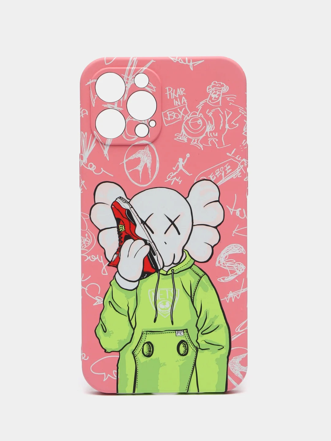 Коралловый меланж чехол Kaws для iPhone 12 Pro Max