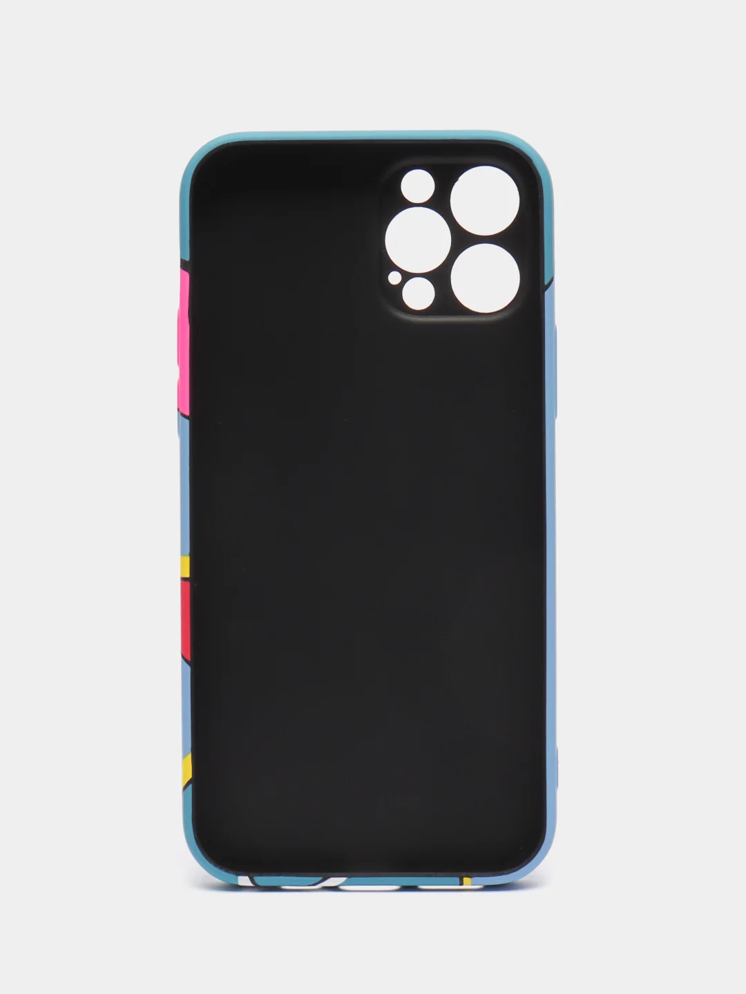 Синий чехол для iPhone 12 Pro KAWS