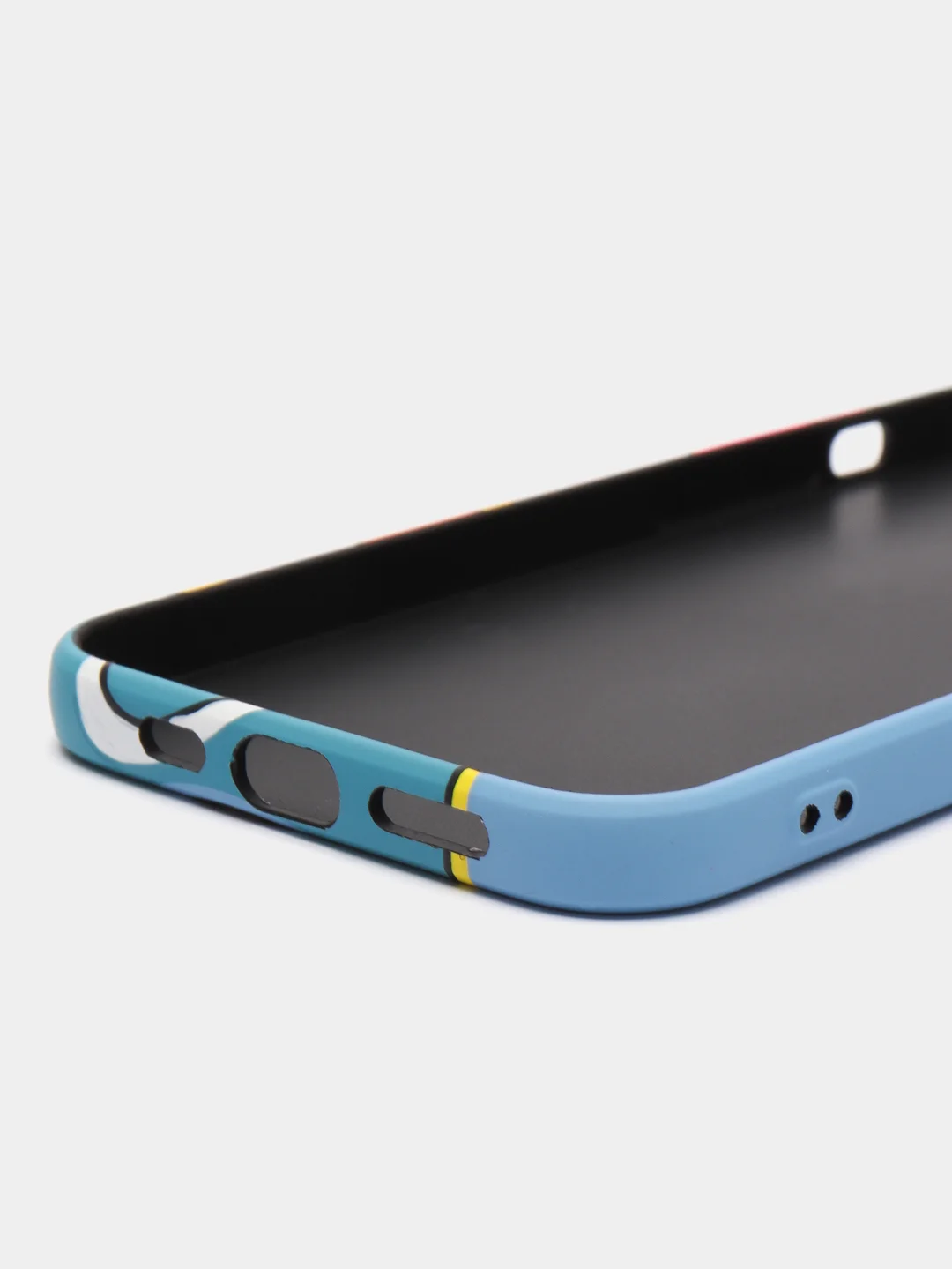 Синий чехол для iPhone 12 Pro KAWS
