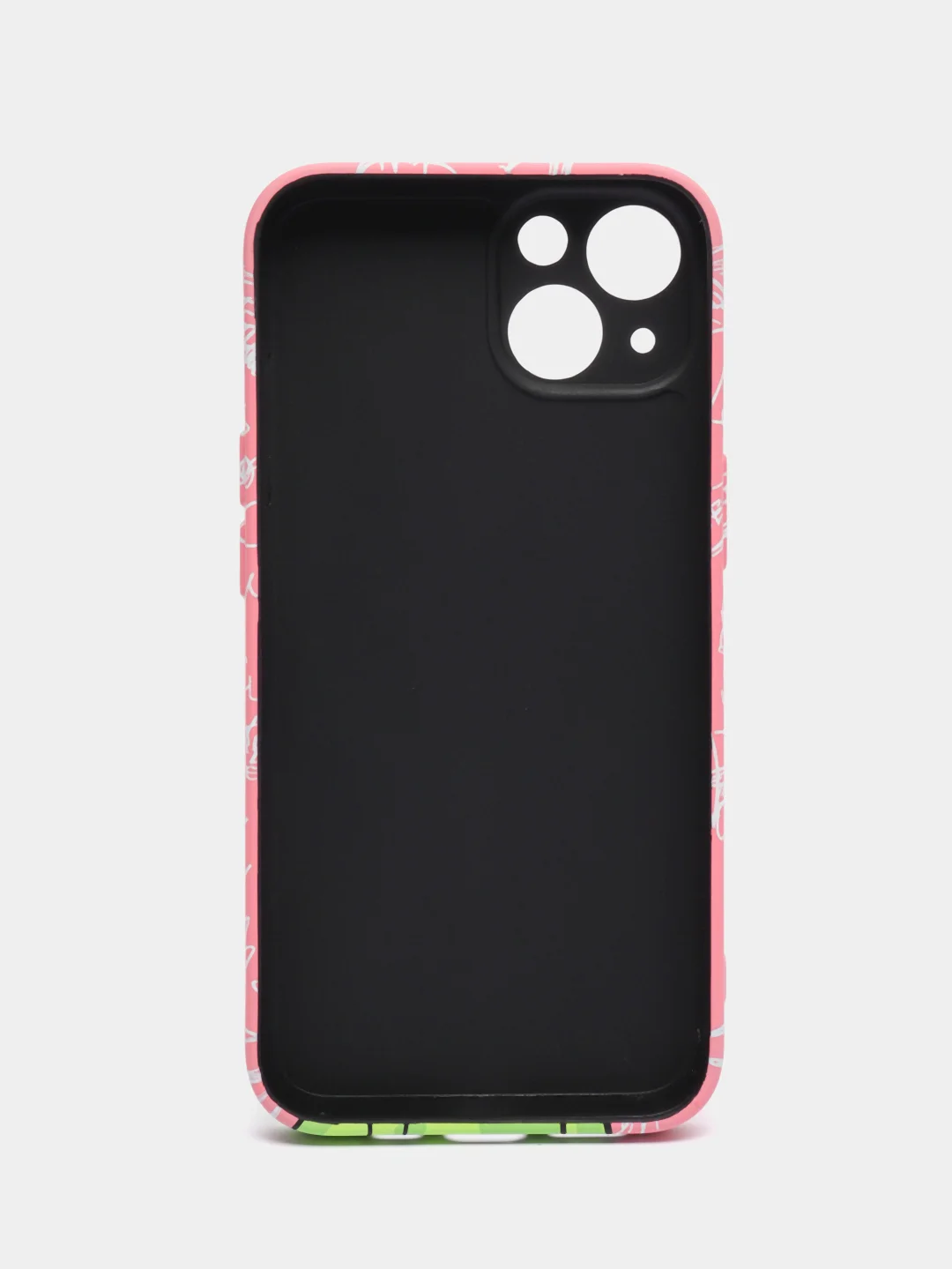 Коралловый меланж чехол KAWS для iPhone 13