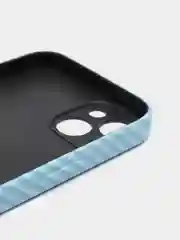 Светло-синий чехол KAWS для iPhone 13