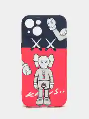 Фуксия чехол KAWS для iPhone 13
