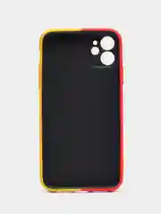 Желтый чехол для iPhone 11 KAWS
