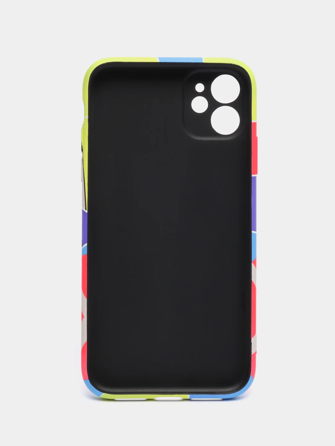 Фиолетовый чехол для iPhone 11 KAWS
