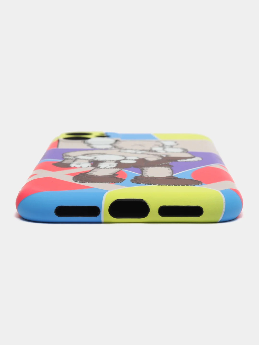 Фиолетовый чехол для iPhone 11 KAWS