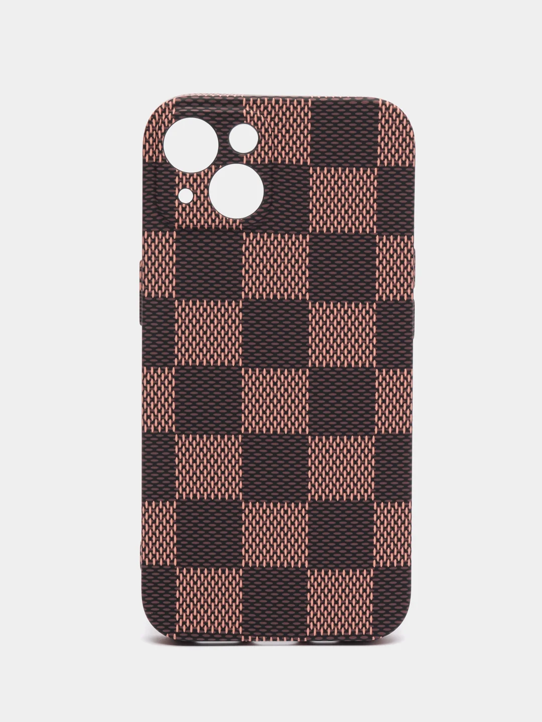 Тёмно-коричневый чехол KAWS для iPhone 13