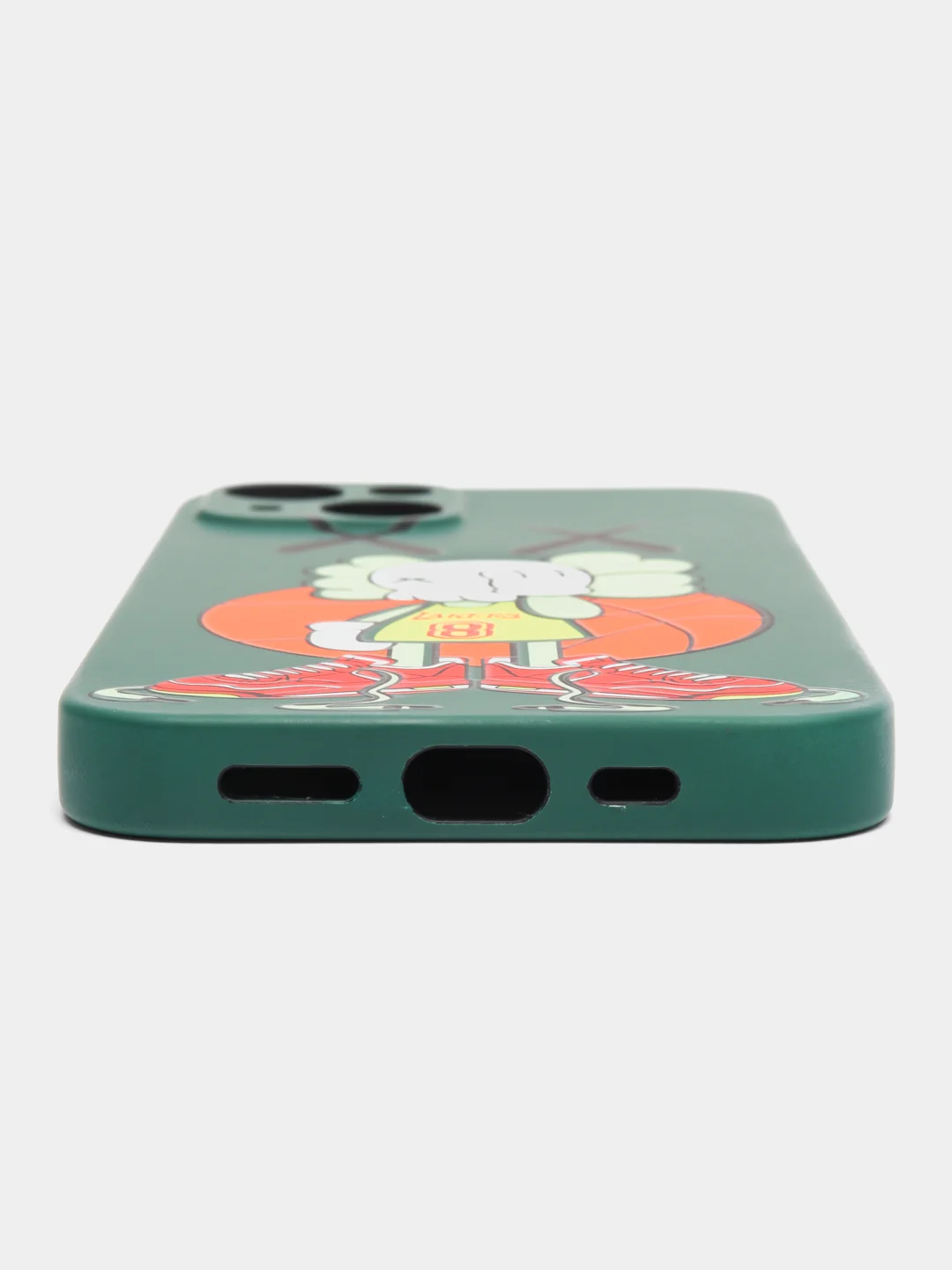 Зеленый чехол KAWS для iPhone 13