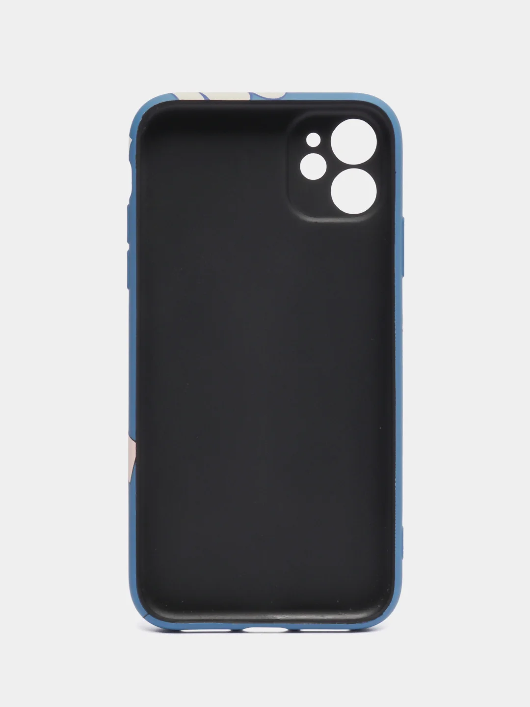 Синий меланж чехол для iPhone 11 KAWS
