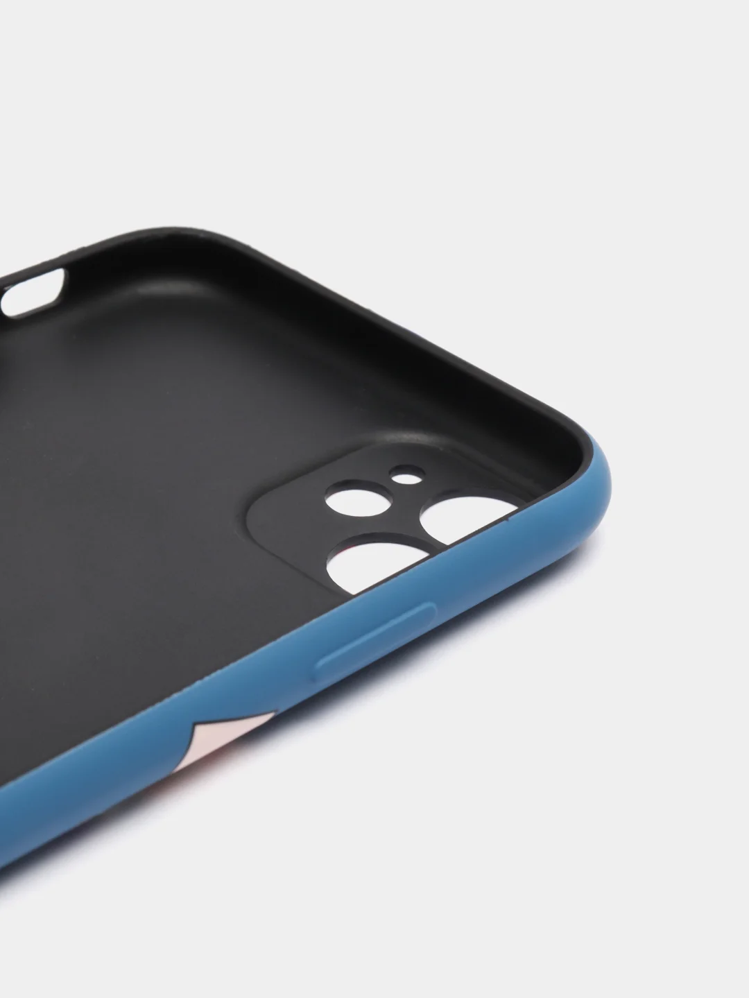 Синий меланж чехол для iPhone 11 KAWS