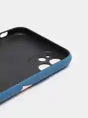 Синий меланж чехол для iPhone 11 KAWS