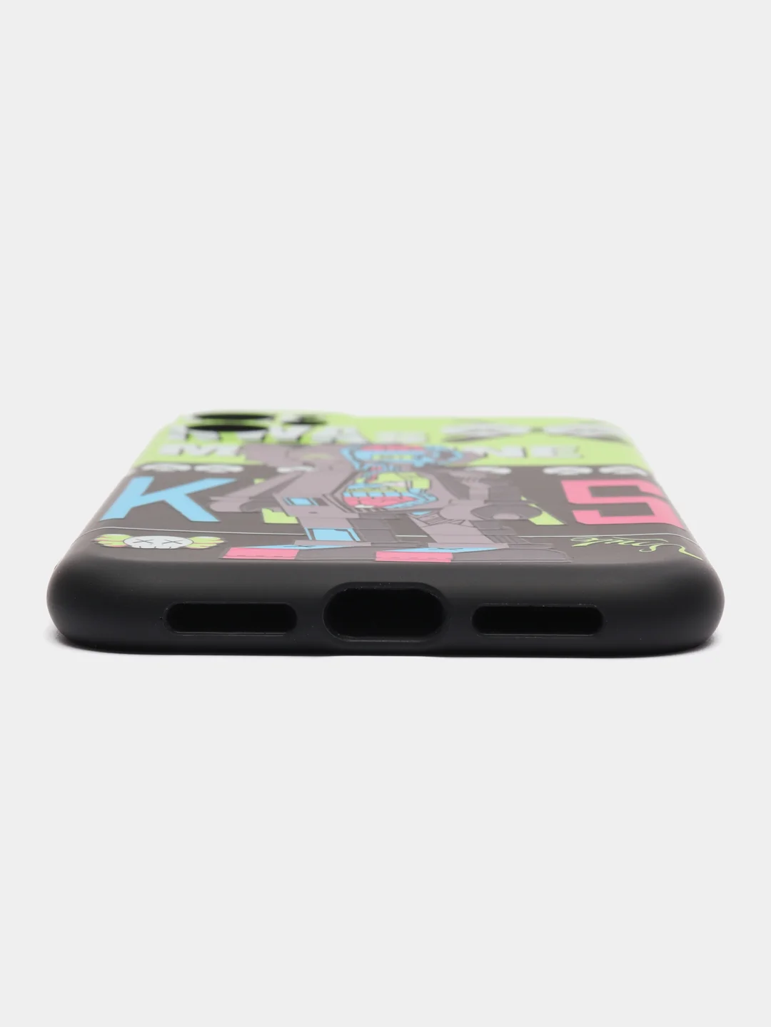 Лайм чехол для iPhone 11 KAWS