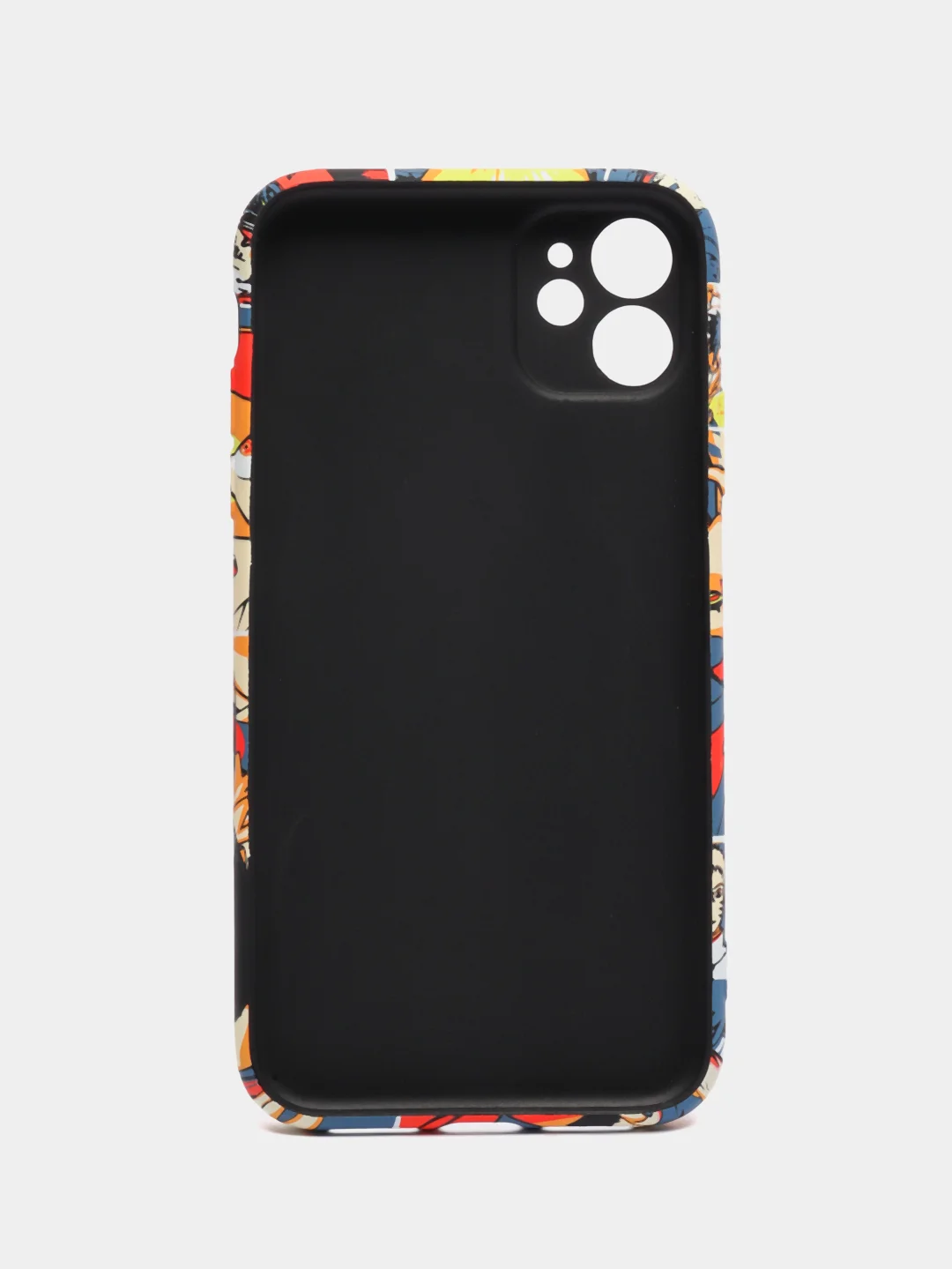 Лимонный чехол для iPhone 11 KAWS