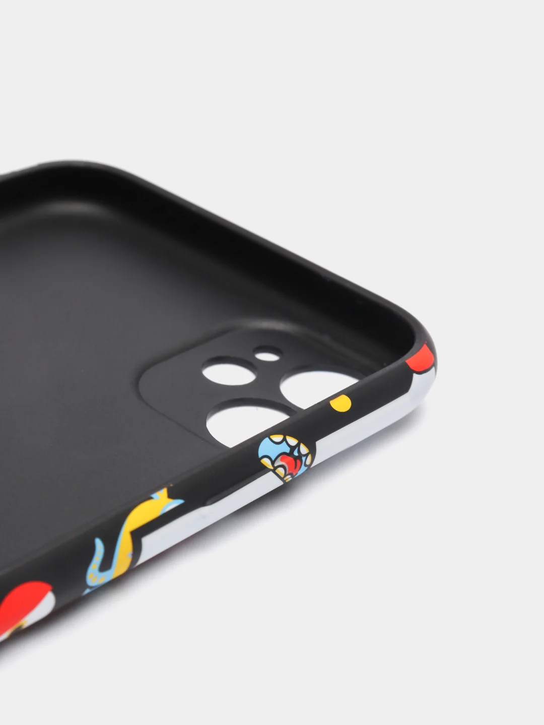 Красный чехол для iPhone 11 KAWS