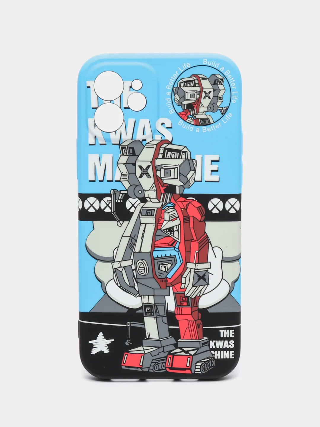 Лазурный чехол KAWS для iPhone 12