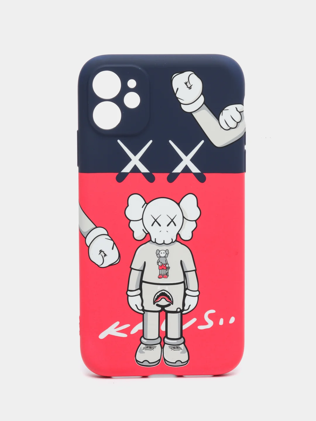 Фуксия чехол для iPhone 11 KAWS