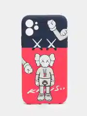 Фуксия чехол для iPhone 11 KAWS