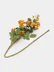 Желтый искусственные цветы маленькая роза 26 бутон, растения, сухоцвет, декоративные, зелень 1 шт