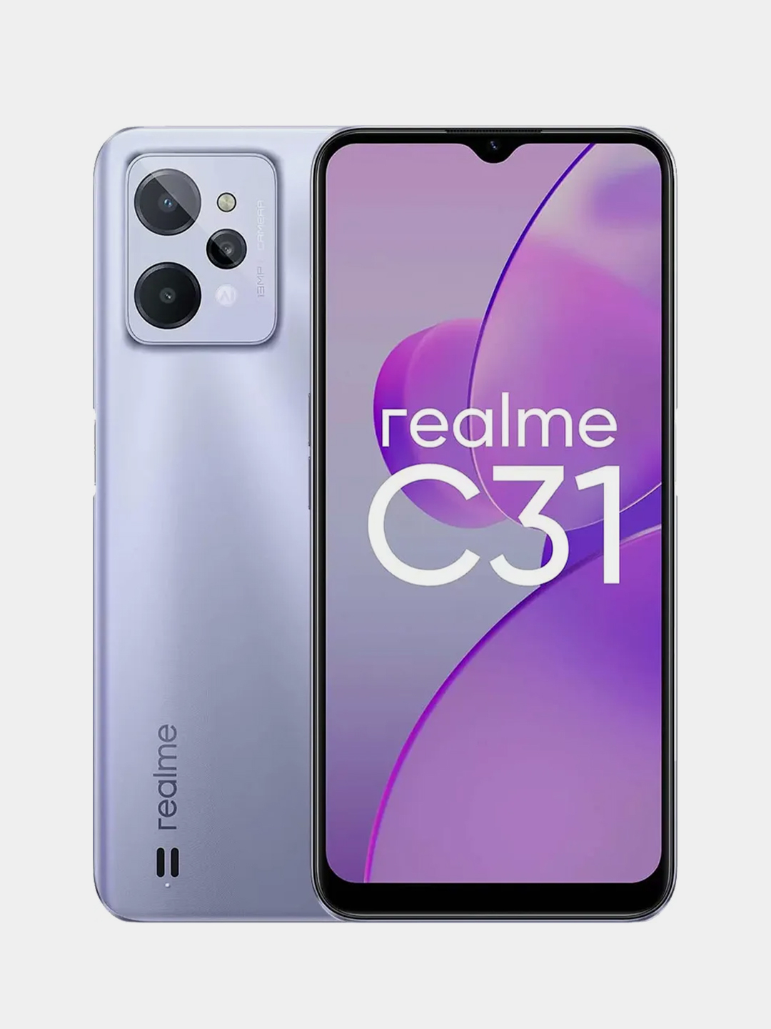 Смартфон Realme C31 3/32Gb, серебряный купить по цене 9480 ₽ в  интернет-магазине Магнит Маркет