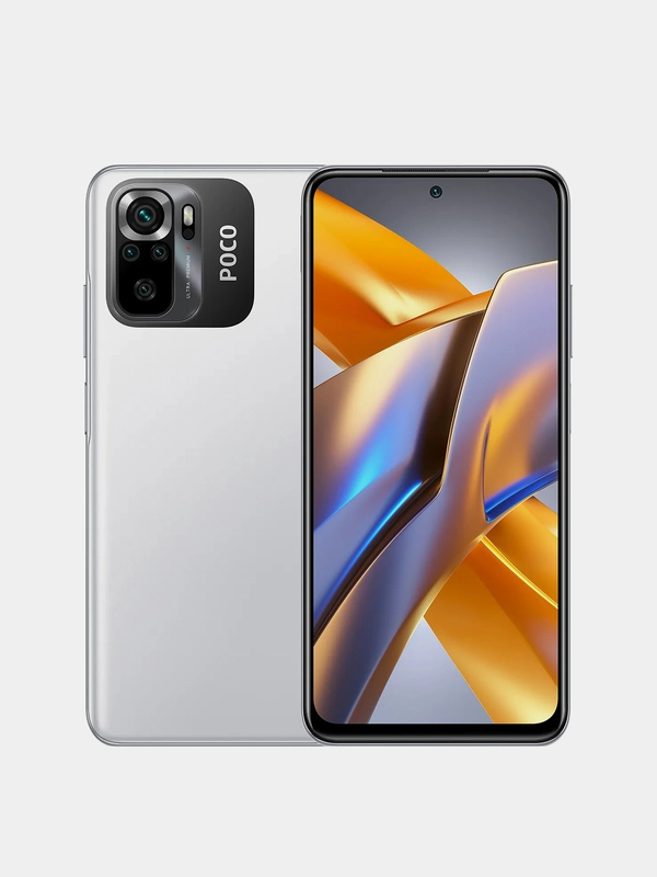 Смартфон Xiaomi POCO M5s 4/64 Gb, белый