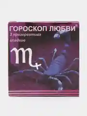 Тёмно-розовый презервативы "Гороскоп любви", 3 штуки