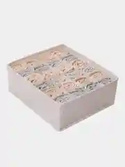 Серый меланж органайзеры для хранения вещей, 35 х 30 х 12,5 см