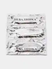 Лавандовый презервативы "Неваляшка" с ароматом клубники, 3 штуки