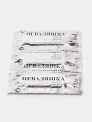 Белый презервативы "Неваляшка" с ароматом клубники, 3 штуки