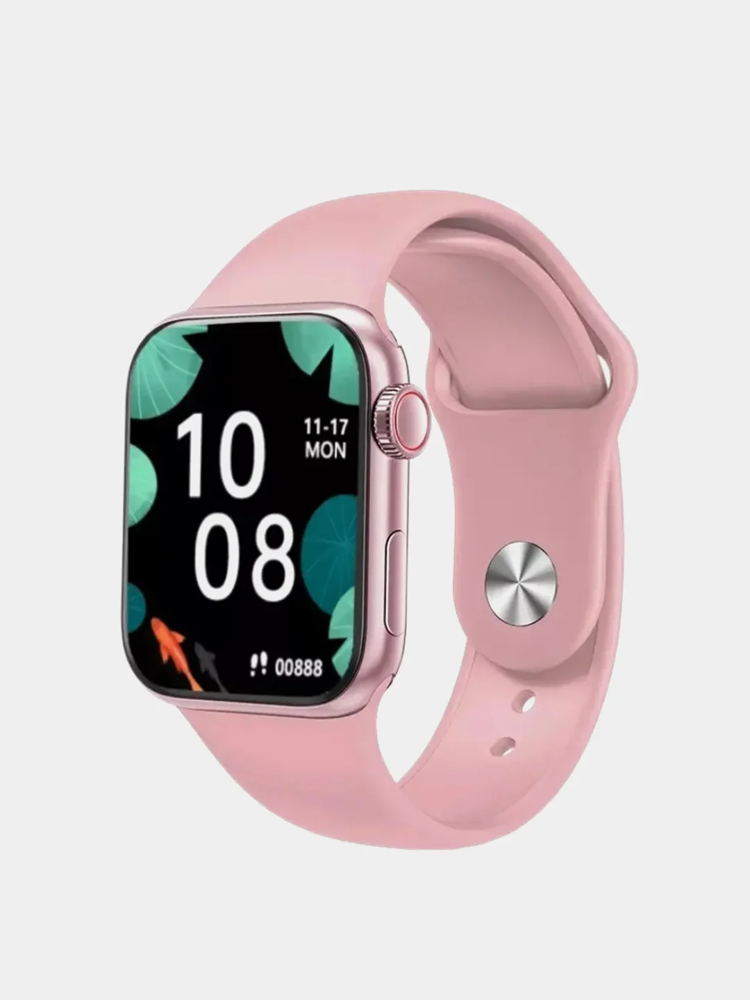 Розовый smart Watch 9 про серия