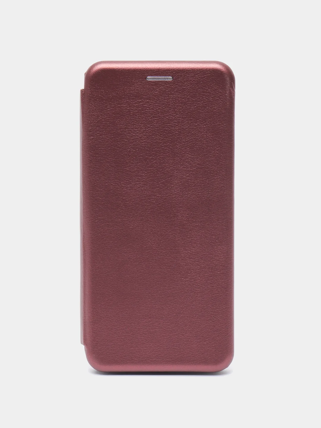Бордовый чехол-книжка для Realme C21 (Реалми С21)