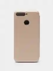 Бордовый чехол книжка для Huawei Honor 7A Pro (Хонор 7А Про), Y6 2018, экокожа