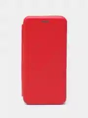 Красный чехол-книжка для Huawei Honor 9 lite из экокожи