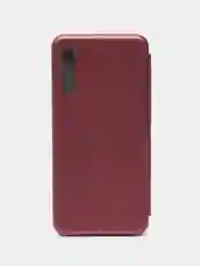 Бордовый чехол книжка для Huawei Honor 9 x (Хонор 9 х), Honor 9x экокожа
