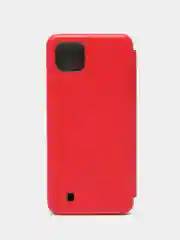 Красный чехол книжка для Realme C11, Реалми С11