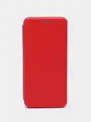 Красный чехол-книжка для Xiaomi Redmi Note 8 Pro из экокожи (Редми Ноте 8 Про)