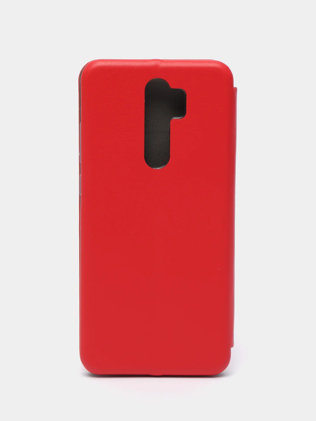 Красный чехол-книжка для Xiaomi Redmi Note 8 Pro из экокожи (Редми Ноте 8 Про)