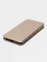 Золотой чехол-книжка для Realme C21 (Реалми С21)
