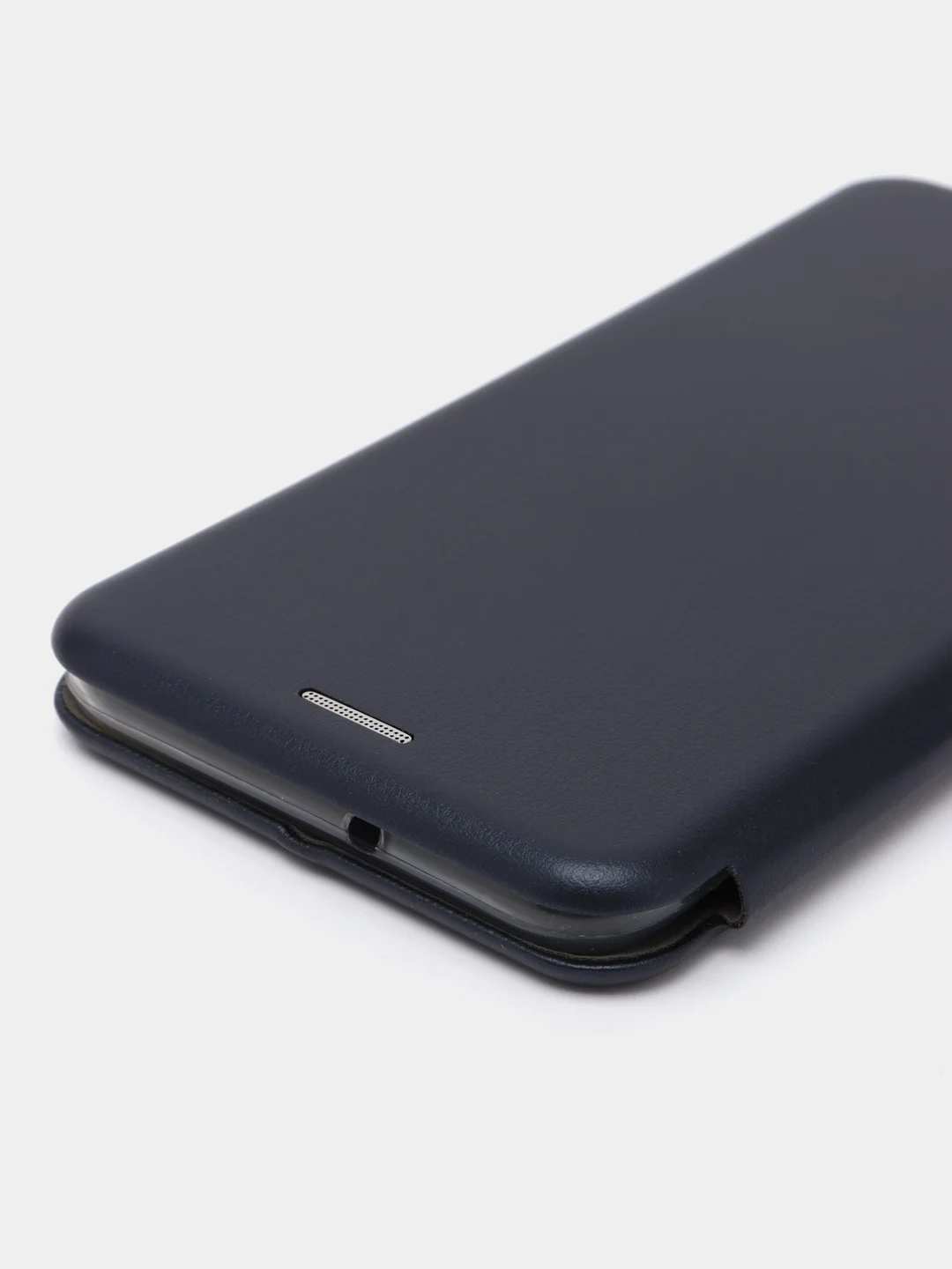 Синий чехол-книжка для Huawei Honor 10 i из экокожи